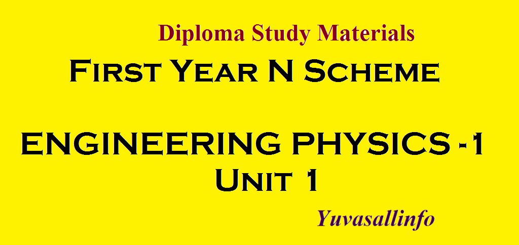 ENGINEERING PHYSICS -1