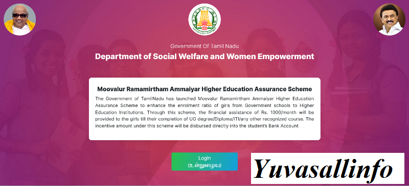 TN Girl Student Rs 1000 Scheme Apply Online