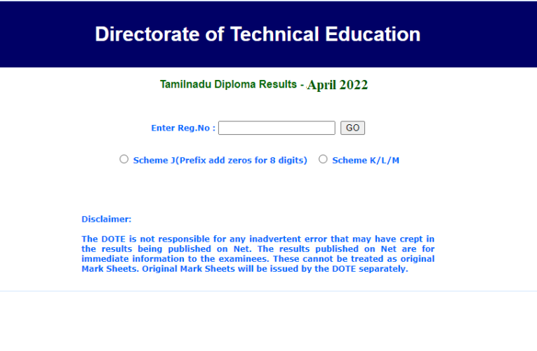 Diploma Exam Result April 2022 | Yuvasallinfo