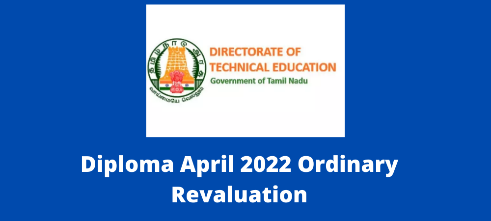 Diploma April 2022 Ordinary Revaluation