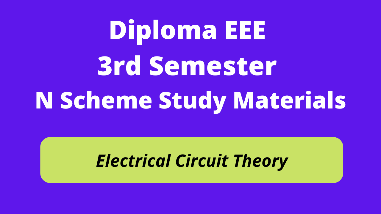 Electrical Circuit Theory